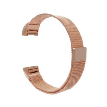(Rose Gold)For Fitbit Charge 2 Stainless Steel Watch Band With Adjustable Fit Wear Daily