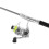Angelrute in Stiftform mit Spinrolle, 20cm, 3
