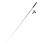 Tragbare Stift Angelrute mit Metallrolle, schwarz 13