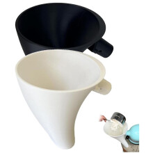 Flour Funnel for Mixer, Attachments for Mixers Accessories,Stand Mixer Attachment for Egg Liquid