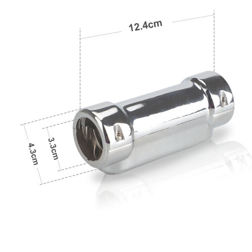 1.3 Zoll LED Spotlicht Motorrad silber 2