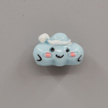 (Clouds)3d Super Mario Creative Cute Fridge Whiteboard Sticker Furniture Decoration