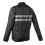 Leichte Motorradjacke Schwarz mit Reflektoren 7
