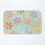 Homescapes Floral Multi Colour Cotton Bath Mat 1