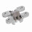 Unsichtbares Kreuzscharnier 60,4 mm für 13