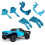 Alu Lenkung C-Halter Achsschenkel Set ARRMA Typhon 8