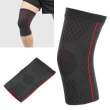 Elastische Knieorthese Rot für Basketball