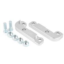 Alu Drift Adapter Set für BMW E46 M3 Silber
