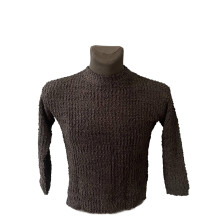 YBENLOVER Dziecięcy Sweter Polarowy z Dzianiny, Czarny