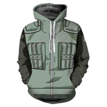 (Kakashi,5XL)Hokage Ninjia Anime Hoodie Sweater Casual Long Sleeve Pullovers Hooded Uk Jacket