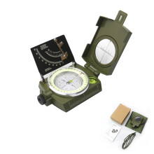 Kompass in Militärqualität mit Neigungsmesser und Lupe