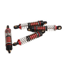 Rote Alu Dämpfer 4er Set für Traxxas 1/18 RC