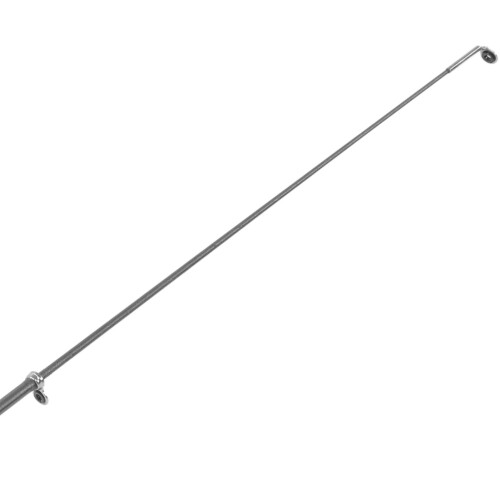 Stiftförmige Angelrute mit Rolle, 20cm, schwarz 2