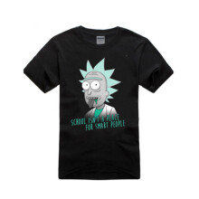 (T10,S)Rick And Morty Pattern Printing T Shirt Clothes Round Neck Short Sleeved Shirt