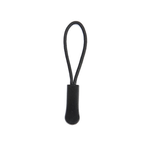Detachable Zipper Pulls (50 Pcs)  PVC Zipper Sliders Black
