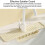 Wasserhahn Abtropfmatte Beige Silikon Spülbecken 15