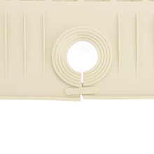 Wasserhahn Abtropfmatte Beige Silikon Spülbecken