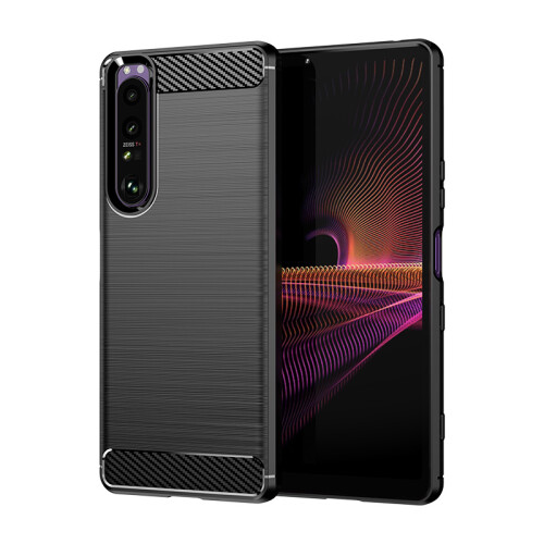 Protective TPU Phone Case for Sony Xperia 5 - Black 1