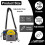 Disc Golf Bag for 13+ Discs, Water Bottle Holder 3