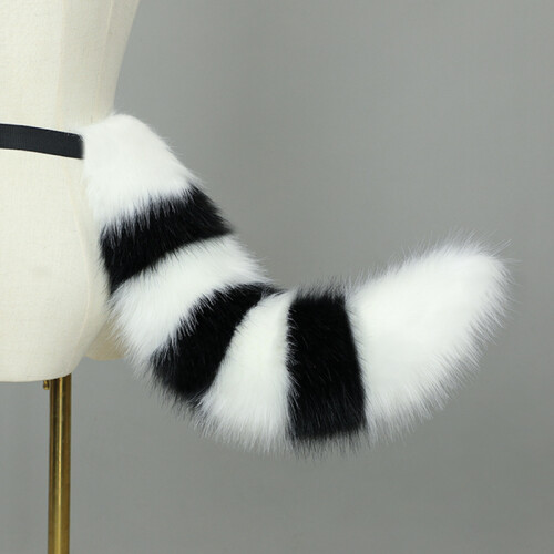 Handmade Fox Ears & Tail Set Cosplay Accessories White 2