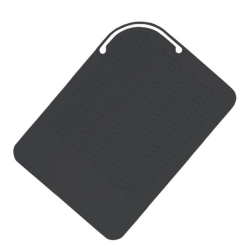 Hittebestendige siliconenmat voor haarstylingtools Black 2