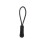 Detachable Zipper Pulls (50 Pcs)  PVC Zipper Sliders Black 2