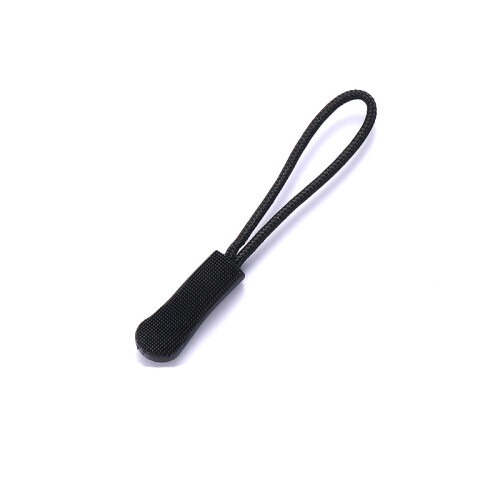 Detachable Zipper Pulls (50 Pcs)  PVC Zipper Sliders Black 2