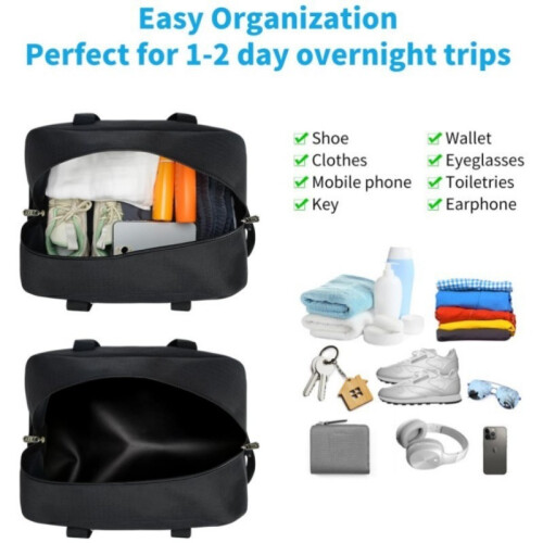 Compacte sporttas voor reizen en workouts Black 2