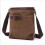 Canvas Schoudertas voor Dames, Casual Schoudertas coffee 1