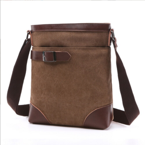Canvas Schoudertas voor Dames, Casual Schoudertas coffee