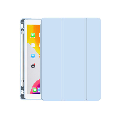 Capa Protetora para iPad Air 4/5 (10,9 polegadas) - Azul Gelo com Suporte para Caneta 1