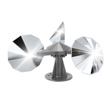 Spinning Reflective Wind‑Powered Bird Repeller, Base Roof Bird Scarer For Garden Yard Patio