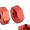 4er Set Rad-Sechskantadapter 14mm ARRMA rote 1