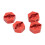 4er Set Rad-Sechskantadapter 14mm ARRMA rote 9