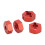 4er Set Rad-Sechskantadapter 14mm ARRMA rote 12