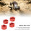4er Set Rad-Sechskantadapter 14mm ARRMA rote 2
