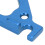 Aluminium Servohalterung blau für RC Crawler 7