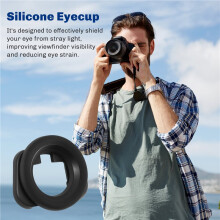 Silicone Eyecup for  Z7II, Z7, Z6III, Z6II, Z6, Z5 Comfortable Viewfinder Eyepiece, Replaces  DK-29
