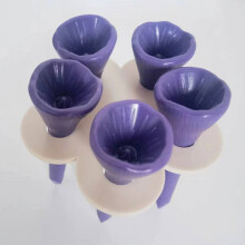 Mehiläisten juoma-allas hartsi-kukalla (2 kpl) Purple