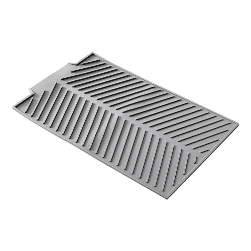 Silikon-Abtropfmatte für die Küchenarbeitsplatte Grey
