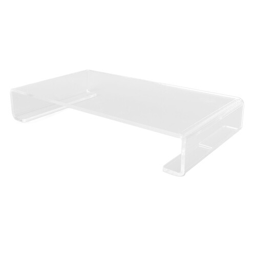 Transparenter Acrylständer Riser für Kosmetik und 2