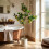 Homescapes Luxury Artificial Lemon Tree, 120 cm 2