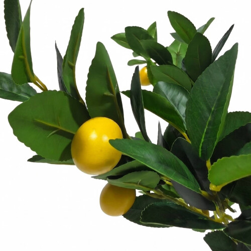 Homescapes Luxury Artificial Lemon Tree, 120 cm 2