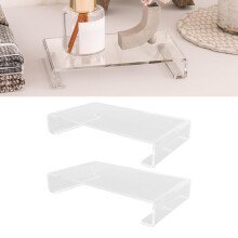 Transparenter Acrylständer Riser für Kosmetik und