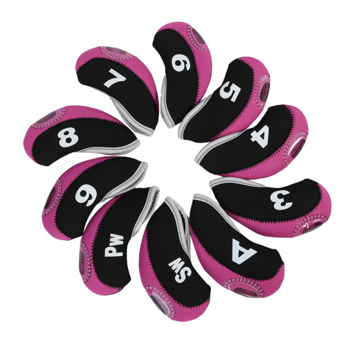 Robuste Golf Schläger Hüllen 10er Set