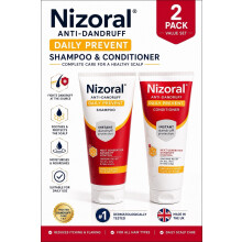 Nizoral Anti-Dandruff Shampoo & Conditioner Daily Prevent Set Dandruff Relief