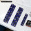 3PCS Magnetic Socket Organizer Socket Tray Holder 6