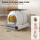 65L Automatic Cat Litter Box for Multiple Cats 2