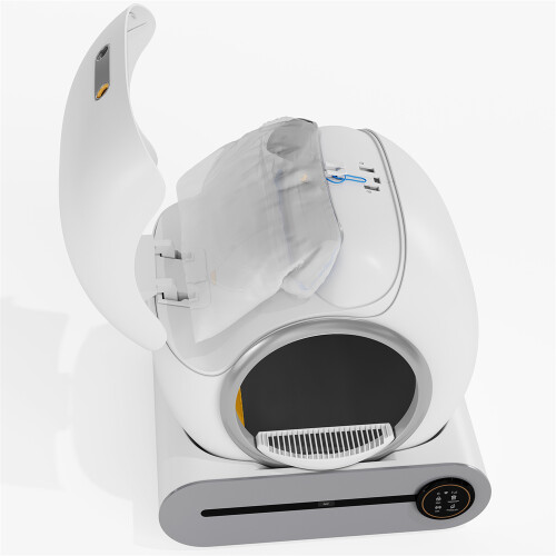 65L Automatic Cat Litter Box for Multiple Cats 2