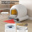 65L Automatic Cat Litter Box for Multiple Cats 5